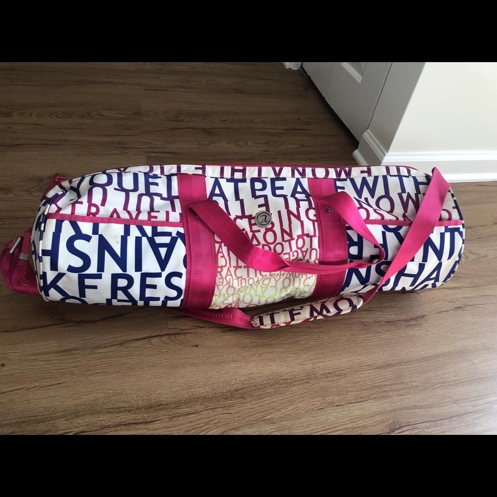 Lululemon Heavyweight Canvas Yoga Mat Bag